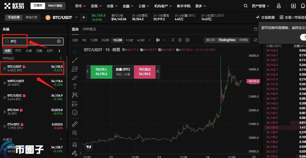 1BTC等于多少USDT？2023年BTC兑USDT最新价格一览