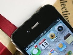 iPhone 4S 黑色 听筒图 